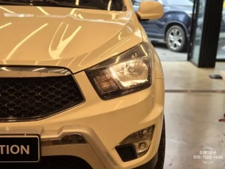 코란도스포츠 합법 인증LED 헤드라이트 브라비오 인천 장착점 시공기! / 인천 서구 가정동