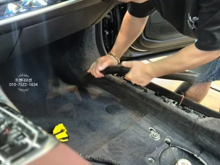 BMW 신형 7시리즈, 모빌하임 방수 엠보싱 바닥매트 시공 / 인천 서구 가정동