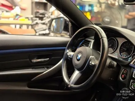 BMW 4시리즈 블루 컬러 안전벨트 실내 튜닝! / 인천 서구 가정동