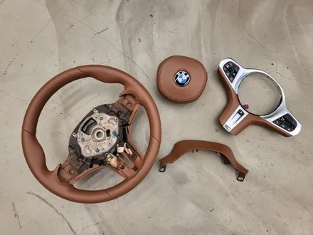 [BMW X7] 핸들튜닝, 가죽 커스텀 도색 시공으로 색상만 바꾸고 순정튜닝 느낌 바꾸기! / 인천 서구, 부평, 부천
