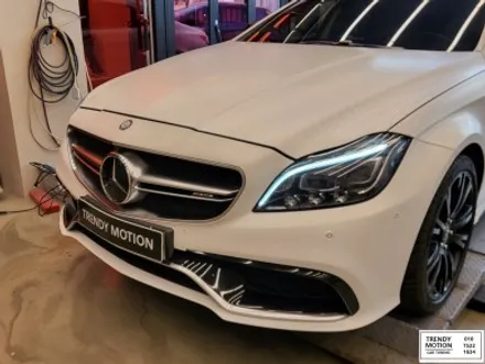 벤츠 CLS 63 amg GT세로그릴과 그릴망 장착 / 인천 서구, 부평, 부천