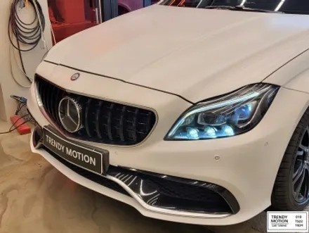 벤츠 CLS 63 amg GT세로그릴과 그릴망 장착 / 인천 서구, 부평, 부천