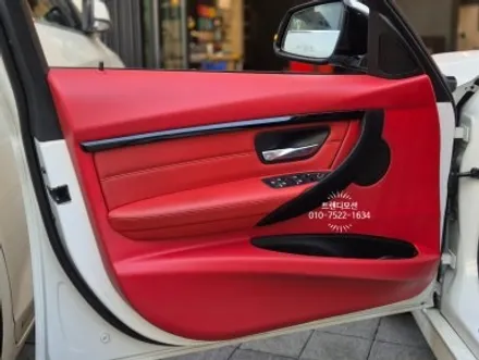 BMW 3시리즈 실내커스텀 가죽/벨트/염색 한 번에 / 인천 서구 가정동