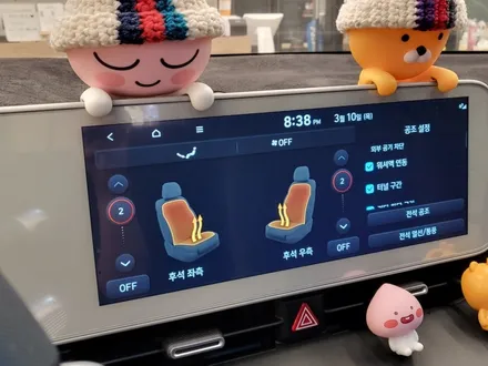 [아이오닉5 택시] 순정 2열 열선시트 시공! 택시는 열선적용이 안된다죠? 트렌디모션에서 해결완료! / 인천 서구, 부평, 부천