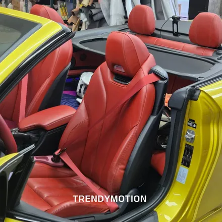 BMW m4 컨버터블, 컬러안전벨트 레드로 봄맞이 드라이브 준비! / 인천 서구 가정동