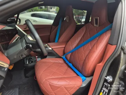 BMW IX 인테리어 블루 컬러안전벨트 출고 후 시공! / 인천 서구 가정동