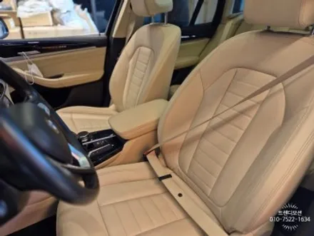 BMW X3 핸들가죽교체+컬러안전벨트 전문가에게 맡기세요~ / 인천 서구 가정동