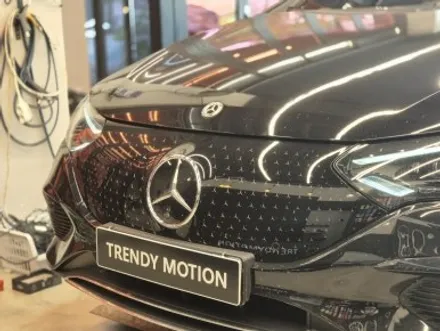 벤츠 EQE 350 전기차도 AMG GT 세로그릴 시공 할 수 있어요! / 인천 서구 가정동