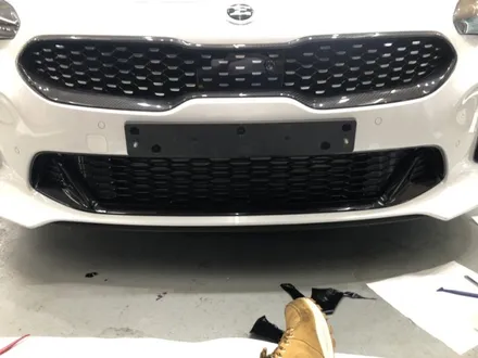 [별내랩핑샵]tsmotors/스팅어루프스킨,필러랩핑 그릴포인트랩핑작업/남양주랩핑/스팅어랩핑 / 경기 화성