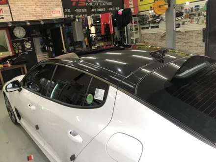 [별내랩핑샵]tsmotors/스팅어루프스킨,필러랩핑 그릴포인트랩핑작업/남양주랩핑/스팅어랩핑 / 경기 화성
