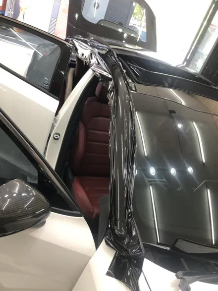 [별내랩핑샵]tsmotors/스팅어루프스킨,필러랩핑 그릴포인트랩핑작업/남양주랩핑/스팅어랩핑 / 경기 화성