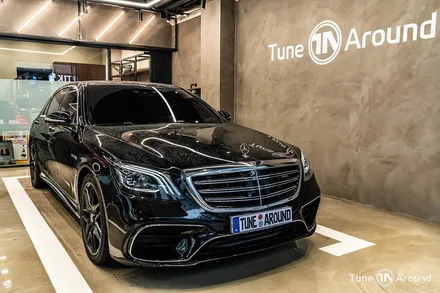 벤츠 S63AMG 송풍구엠비언트 교체 위례 튜너라운드에서 / 성남,분당,판교