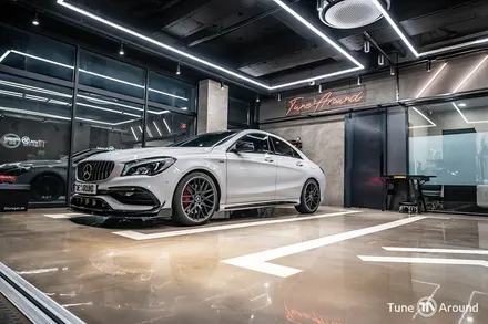 벤츠 엠비언트라이트 튜닝 CLA 45 AMG 12컬러 코딩활성화 / 성남,분당,판교
