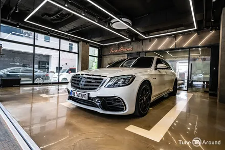 벤츠 S63AMG 송풍구 부메스터 전동트위터 천장스피커 엠비언트 / 성남,분당,판교