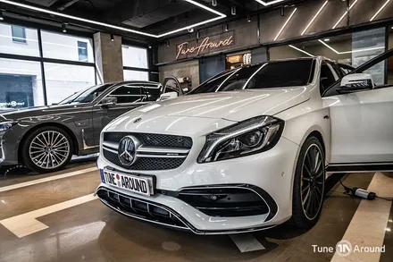 벤츠 GLA45AMG 엠비언트송풍구 자동차내부꾸미기 / 성남,분당,판교