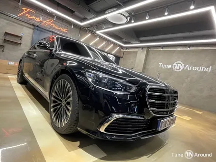 벤츠 S450 블랙피아노라커트림 액티브엠비언트 4D부메스터 세트시공 / 성남,분당,판교