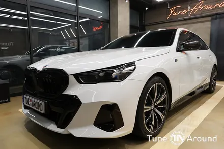 BMW G60 530i 크리스탈 기어패널 회오리 엠비언트 블랙레터링 / 성남,분당,판교
