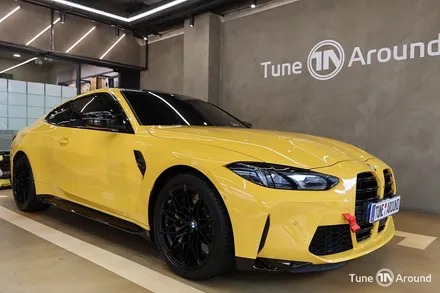BMW G82 M4 쿠페 LCI 순정연동 엠비언트 시공 회오리트위터 대시보드 계기판 디스플레이 / 성남,분당,판교