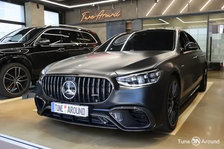 벤츠 W223 AMG S63E 스피커튜닝 4D부메스터 전동트위터 미드레인지 엠비언트 방음시공 / 성남,분당,판교