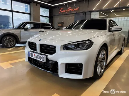 BMW M2 LCI 순정연동 엠비언트라이트 시공 회오리스피커 기어패널 컵홀더 / 성남,분당,판교