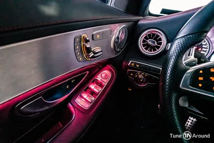 송풍구 엠비언트 지겨운3색 대신 RGB엠비언트 벤츠 C43AMG / 성남,분당,판교
