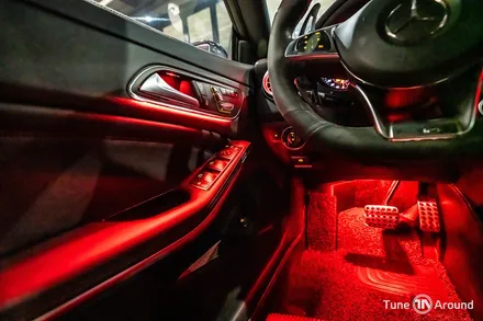 벤츠 엠비언트라이트 튜닝 CLA 45 AMG 12컬러 코딩활성화 / 성남,분당,판교