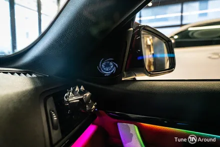 BMW 428i 컨버터블 무빙엠비언트 무드등 시공 / 성남,분당,판교