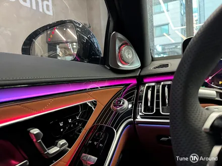 벤츠 S500 피아노트림 교체 4D부메스터 트위터 액티브엠비언트 / 성남,분당,판교