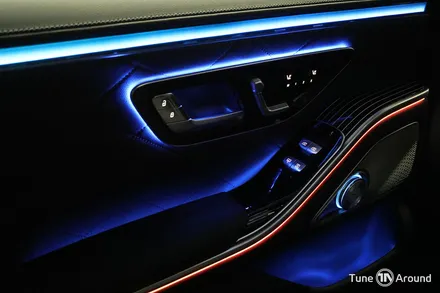 벤츠 W223 S500 액티브엠비언트 전동트위터 천장 부메스터 피아노트림 교체 시공 / 성남,분당,판교