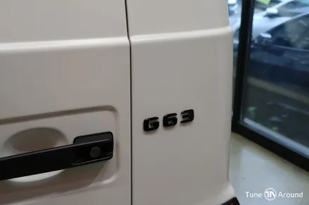 벤츠 G바겐 G63 AMG 블랙 엠블럼 레터링 레드컬러 안전벨트 송풍구 엠비언트 / 성남,분당,판교