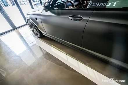 벤츠 E63AMG 웰컴라이트퍼들램프 장착으로 소소한 드레스업 / 성남,분당,판교