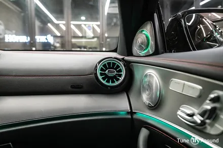 벤츠 E43 AMG 송풍구엠비언트 부메스터 전동트위터 웰컴라이트 / 성남,분당,판교