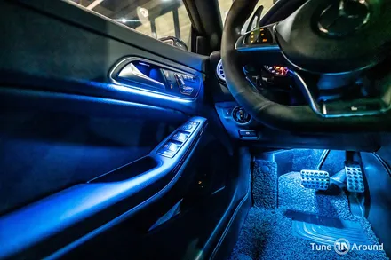 벤츠 엠비언트라이트 튜닝 CLA 45 AMG 12컬러 코딩활성화 / 성남,분당,판교