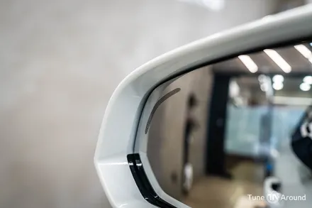 볼보 V60 옵틱글래스 와이드미러 사각지대 해소 광각미러 교체 / 성남,분당,판교