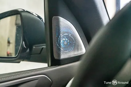 BMW X5 회오리 B&W 커버 풀세트 AV BM100 스피커튜닝 / 성남,분당,판교