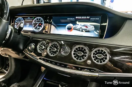 벤츠 W222 S63 AMG 터빈송풍구 자동차 엠비언트라이트 튜닝 / 성남,분당,판교