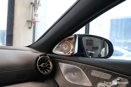 벤츠 GT43 AMG 실내 완성 4D 부메스터 전동트위터 천장 스피커 엠비언트 / 성남,분당,판교
