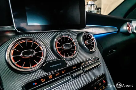 송풍구 엠비언트 지겨운3색 대신 RGB엠비언트 벤츠 C43AMG / 성남,분당,판교