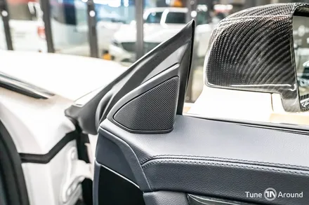 벤츠 CLS350 세로그릴과 블랙박스보조배터리 뱅앤올룹슨트위터 / 성남,분당,판교