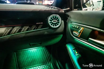 터빈송풍구 포함 실내 풀엠비언트라이트 무드등 벤츠 GLA 45AMG / 성남,분당,판교