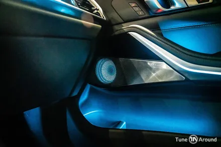 BMW X7 LCI 회오리스피커 엠비언트 풀세트 트렁크 식빵등 시공 / 성남,분당,판교