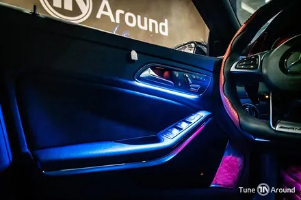 벤츠 엠비언트 CLA 45AMG 코딩활성 순정형 시공 / 성남,분당,판교