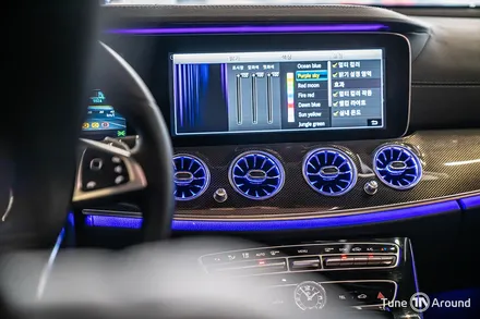 벤츠E클래스 송풍구엠비언트 교체 작업 W213 E300 / 성남,분당,판교
