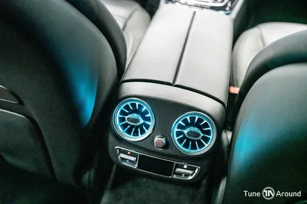 송풍구엠비언트와 전동트위터 웰컴라이트 무빙턴시그널 교체 벤츠E53 AMG / 성남,분당,판교