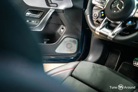 벤츠 AMG CLA 45S 후석송풍구 부메스터 엠비언트 커버 교체 / 성남,분당,판교