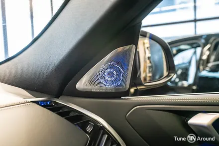 BMW X6 회오리커버 풀세트 교체와 AVI 스피커튜닝 관련 정보 / 성남,분당,판교