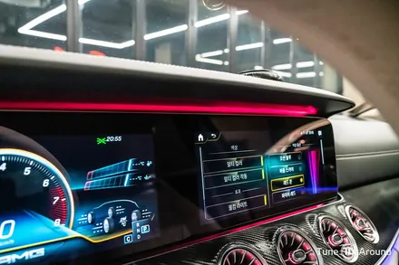 벤츠 AMG GT43 후석 송풍구엠비언트 웰컴라이트 무빙턴시그널 / 성남,분당,판교