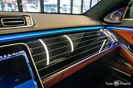 벤츠 피아노트림 액티브엠비언트 4D부메스터트위터 W223 S500 / 성남,분당,판교
