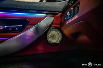 BMW 428i 컨버터블 무빙엠비언트 무드등 시공 / 성남,분당,판교