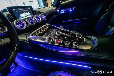 벤츠 AMG GT 2도어쿠페 엠비언트라이트 터빈송풍구 시공 / 성남,분당,판교